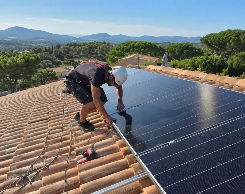 Installateur panneaux solaires Trévoux — pose photovoltaïque sur toiture