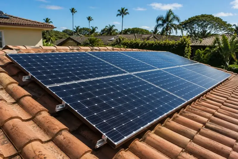 Installation de panneaux solaires à Trévoux